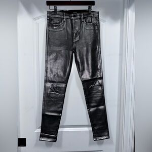NWT Joe's Jeans Pewter Coated Skinny Jeans